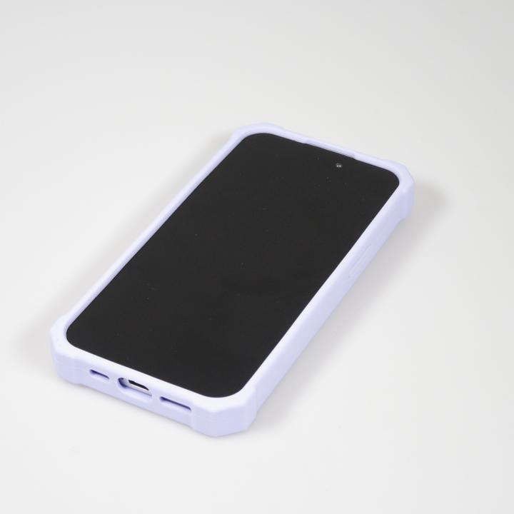 Immagine prodotto PhoneLook Coque Case épais en silicone avec des trous pour les stickers à fixer clair (Apple iPhone 14)