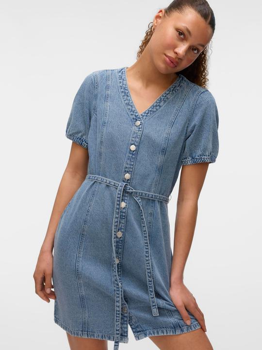 Produktbild Vero Moda VMJANET Kurzes Kleid Jeanskleid (L)