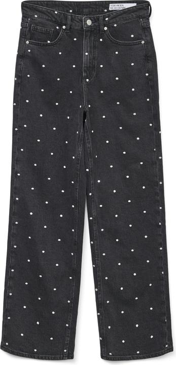 Actual product image Vero Moda VMTESSA Hohe Taille Weiter Beinschnitt Jeans Weit geschnitten (W27/L32)