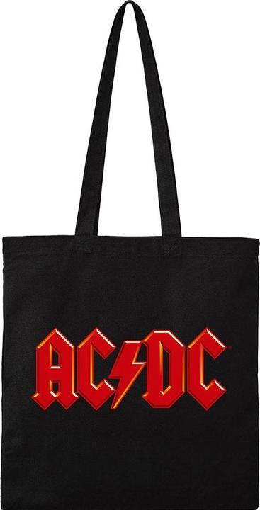 AC/DC Tragetasche Logo BioBaumwolle