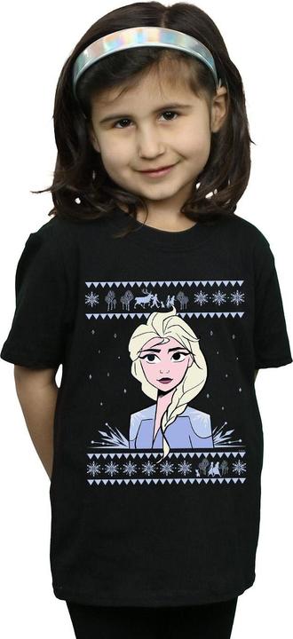 Immagine prodotto Disney Frozen 2 Elsa Christmas Maglietta Ragazze (140, 146)