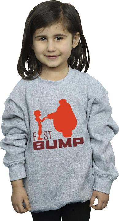 Immagine prodotto Disney Big Hero 6 Baymax Fist Bump Cutout Felpa Ragazze (140, 146)