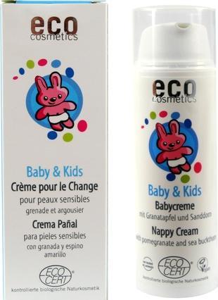 Produktbild Eco Cosmetics Baby & Kids Babycreme mit Granatapfel & Sanddorn