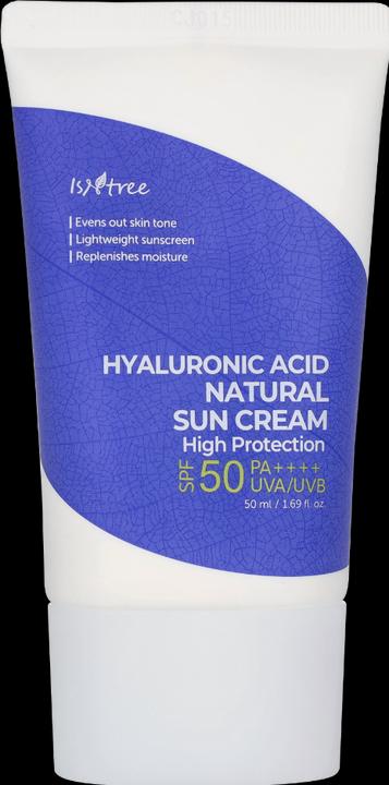 Actual product image Isntree Hyaluronic Acid Natural Sun Cream (Suntan cream, SPF 50+, 50 ml)