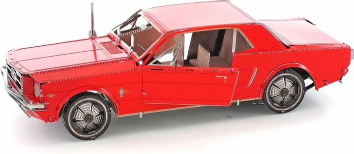 Actual product image Metal Earth 1965 Ford Mustang Coupe (Red)