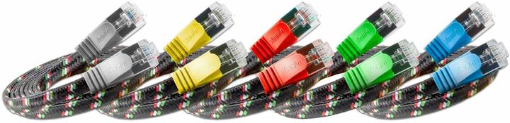 Produktbild Wirewin Netzwerkkabel mit Nylonmantel (STP, CAT6, 0.25 m)