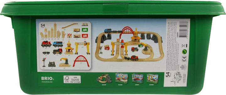 Actual product image Brio set with railway tracks Railway Deluxe, 33097