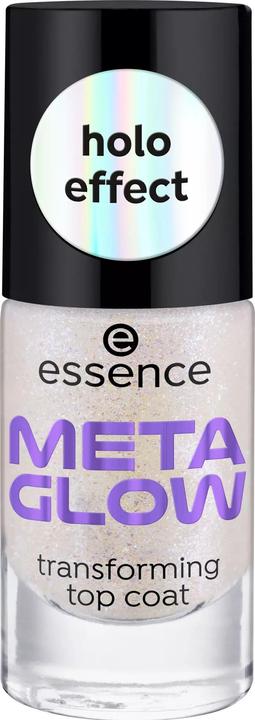essence Topcoat Meta Glow Transforming (Silber, Top Coat)