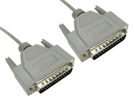 Actual product image Rs Pro Serial cable / 25-pin, D-Sub male / 25-pin, D-Sub male, 5m (5 m)