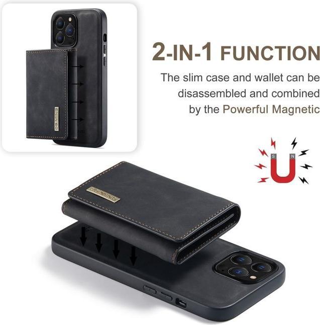 Immagine prodotto Dg.Ming Custodia rigida della serie M1 con portafoglio staccabile (Apple iPhone 14 Pro Max)