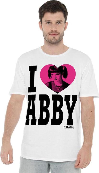 Actual product image Ncis Mens I Heart Abby T-Shirt (M)