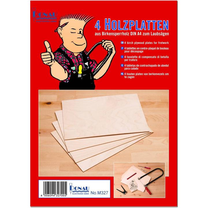 Actual product image Donau Fretsaw plywood panels