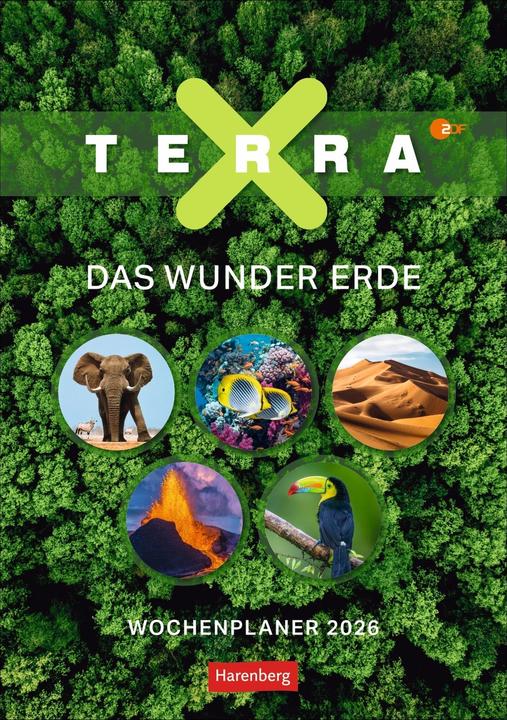 Produktbild Harenberg Terra X - Das Wunder Erde Wochenplaner 2026 (Deutsch)