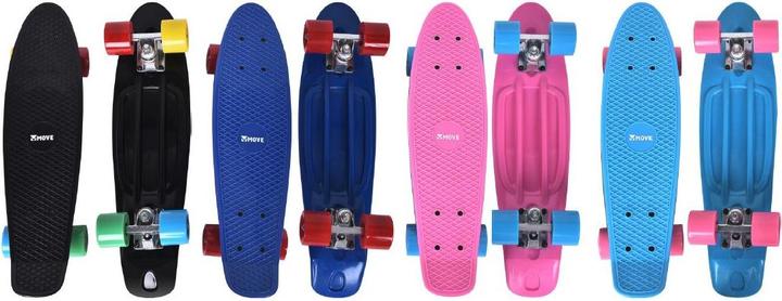 Templar Skateboard Retro Bl/R/Z/Sky Blue Light Bl - 57Cm (5.98")