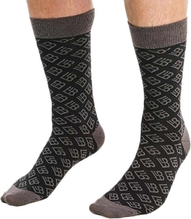 Produktbild Laurence Llewelyn-Bowen Monoglam Socken (3erPack) (3er Pack, M)