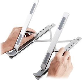 Actual product image Hamlet Tiramisu Pro Laptop Stand Aluminium 48.3 cm (19')