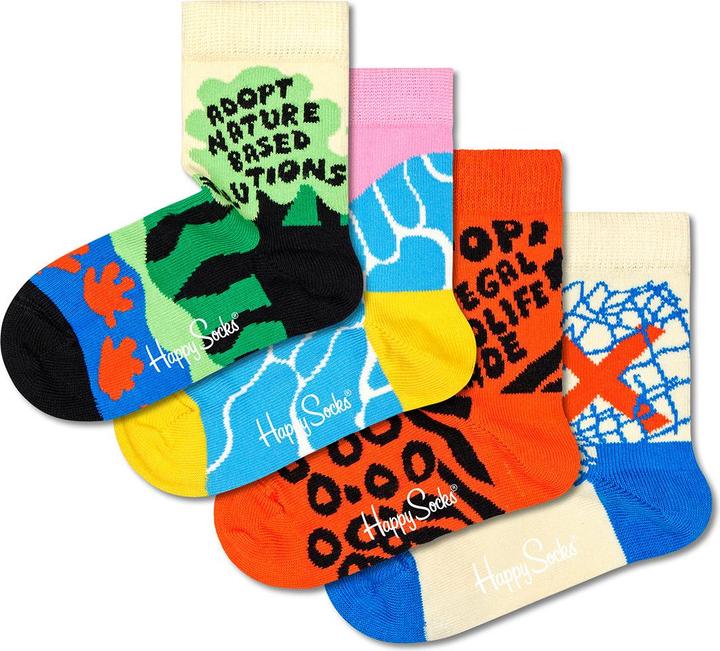 Actual product image Happy Socks WWF Kids Gift Set (pack of 4, 28 - 31)