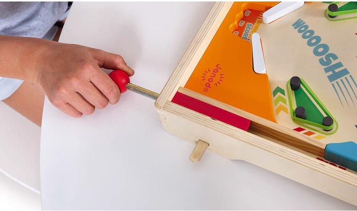 Actual product image Janod Pinball machine (German)