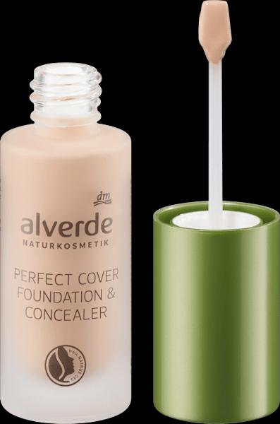 Image du produit dm alverde Fond de teint & Cache-cernes Perfect Cover 20 Almond