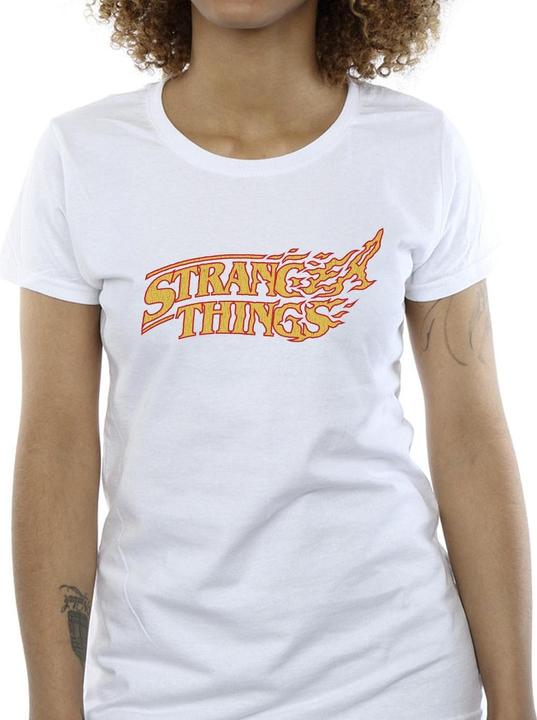 Immagine prodotto Netflix Stranger Things Logo Breaking Maglietta Donna (XL)