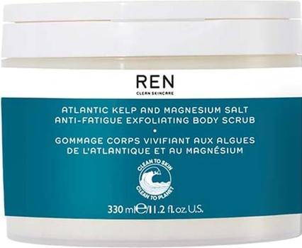 Actual product image Ren Atlantic Anti-Fatigue Exfoliating Body Scrub Clean Skin Care - Atlantic Kelp And Magnesium (330 ml)