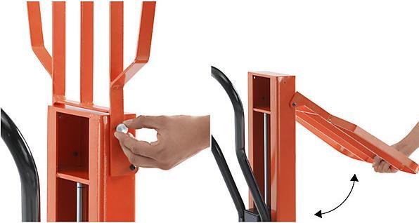 Actual product image Simon  Evers & Co. Display pallet jack (250 kg)