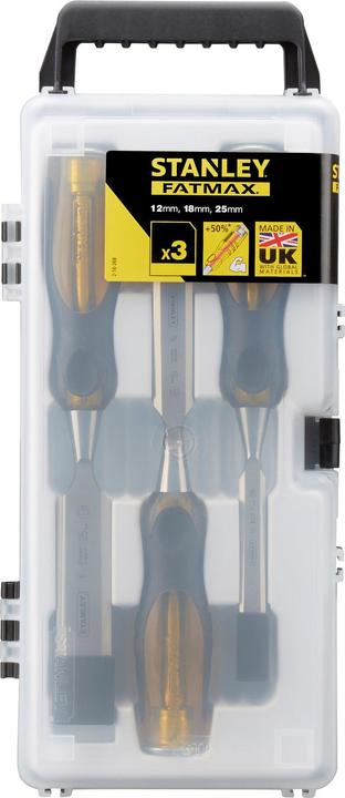 Image du produit Stanley Jeu de ciseaux à bois FatMax 12/18/25 mm (160 mm)