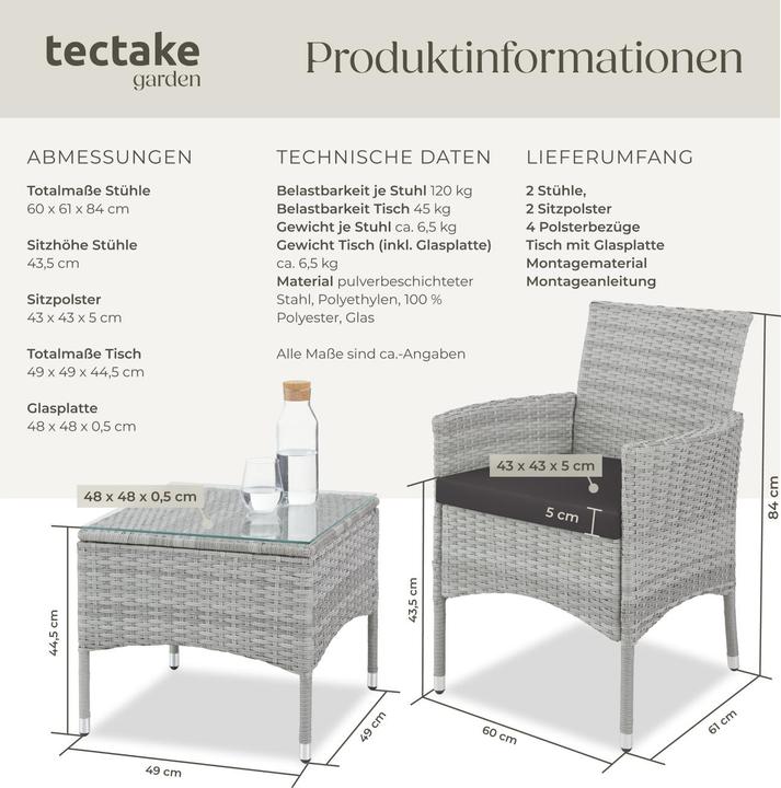 Produktbild tectake Luzern