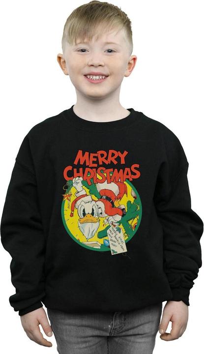 Immagine prodotto Disney Donald Duck Merry Christmas Felpa Ragazzi (116)