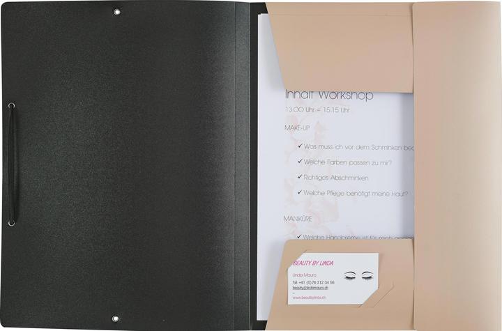 Immagine prodotto Kolma Bliss Cartella elasticizzata A4 opaca oro (A4, 1 x)