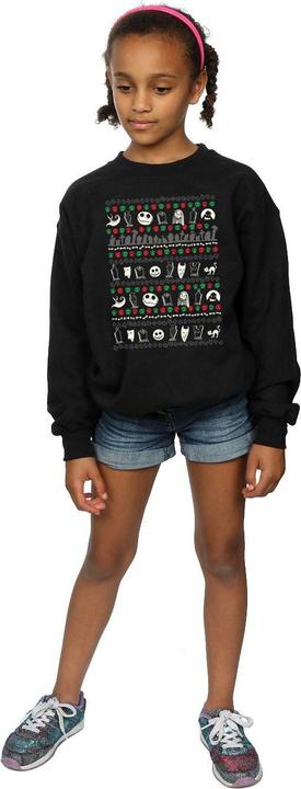 Immagine prodotto Disney Nightmare Before Christmas Festive Icons Felpa Ragazze (152, 158)