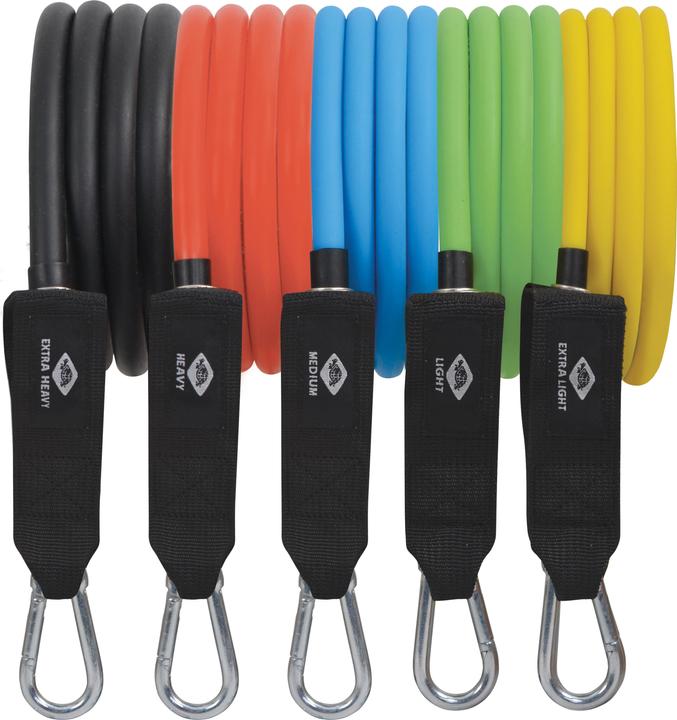 Actual product image Schildkröt Expander Resistance Tube (1.20 m, Strong, Easy, Medium, Extra Light)