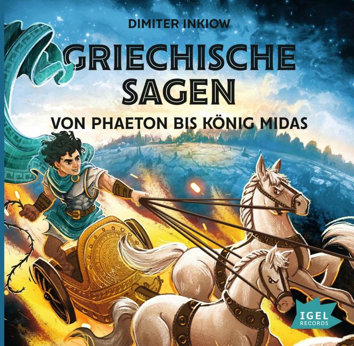 Actual product image Greek Legends II - From Phaeton to King Midas (Ralf Kiwit, Max Meinzold, Dmitri Inkiov, Susanne Inkiow, Peter fights, German)