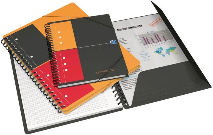 Produktbild Oxford Meetingbook (A5+, Liniert, Weicher Einband)
