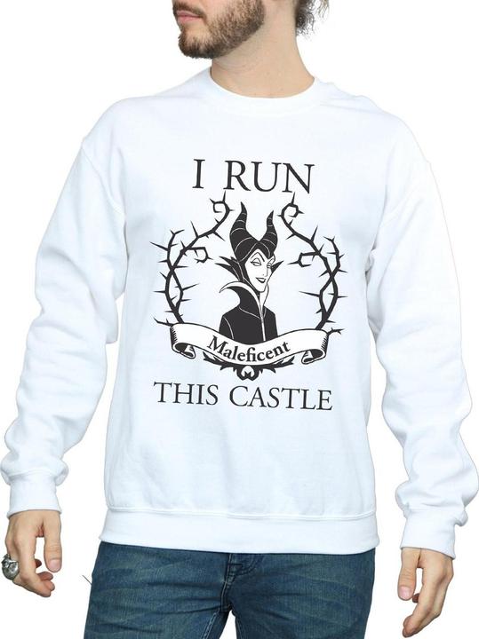 Image du produit Disney - Sweat MALEFICENT RUN THIS CASTLE - Homme (S)