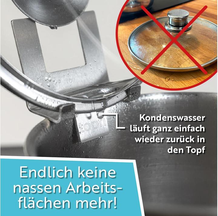 Actual product image Topfi Pot lid holder (Metal)