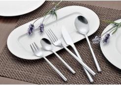 Actual product image Esmeyer Silke" dinner spoon, set of 12, made of polished 18/0 stainless steel, dishwasher safe, length: 193 (12 Piece, Scoops)