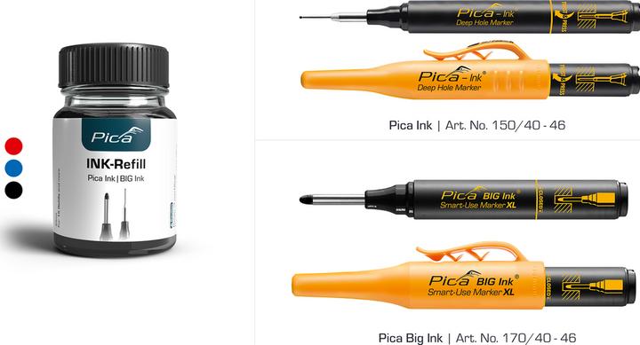 Immagine prodotto Pica INK/BIG INK set di inchiostro di ricarica rosso (Rosso)