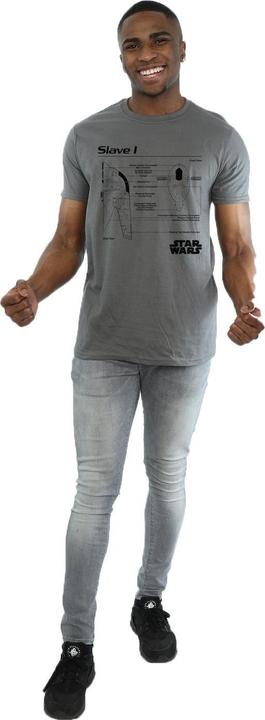 Produktbild Star Wars Slave 1 Blueprint TShirt (XL)