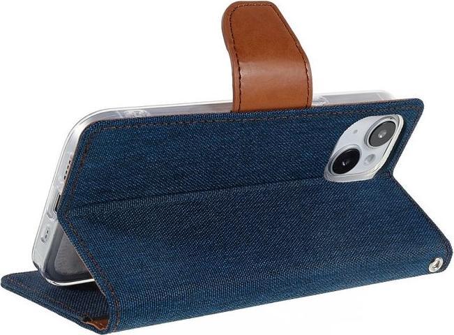 Actual product image Goospery Canvas Diary Series (Apple iPhone 14 Plus)