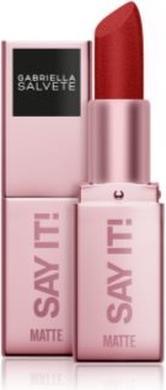 Produktbild Gabriella Salvete Say It! Matte - Lipstick 3.8 g 5