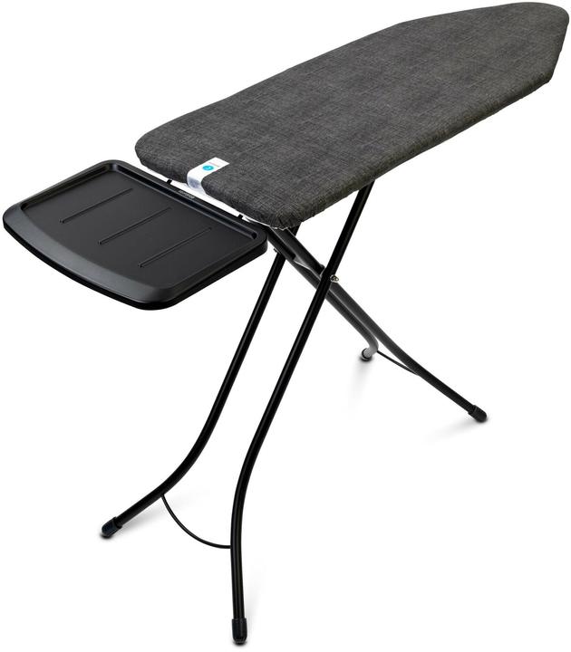 Brabantia Ironing table with steam station shelf (124 x 45 cm)