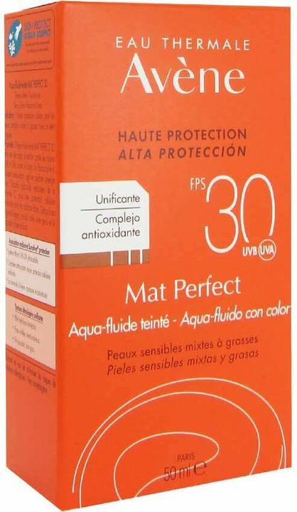 Produktbild Avène sol mat perfect cc aqua spf30 50ml (SPF 30, 50 ml)