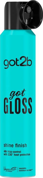 Immagine prodotto NoName Got2b Got Gloss Spray Lucentezza Capelli 200ml - Aggiunge lucentezza ai capelli (200 ml)
