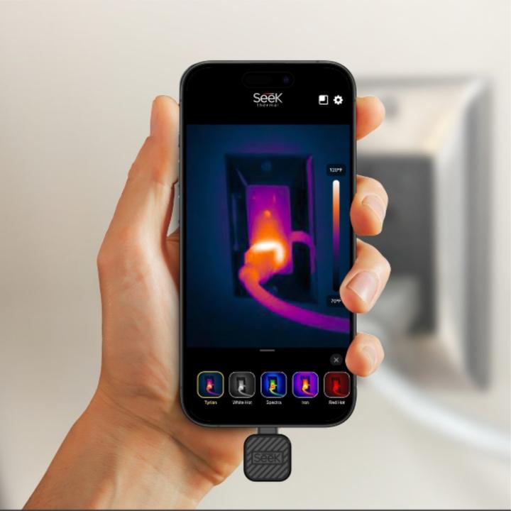 Immagine prodotto SeeK Thermal CW-DBAX Termocamera nera 200 x 150 pixel