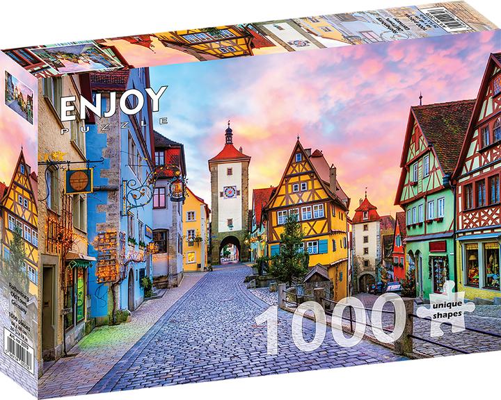 Actual product image Enjoy Puzzle ENJOY-2070 - Rothenburg Old Town, Germany, jigsaw puzzle, 1000 pieces (1000 pieces)