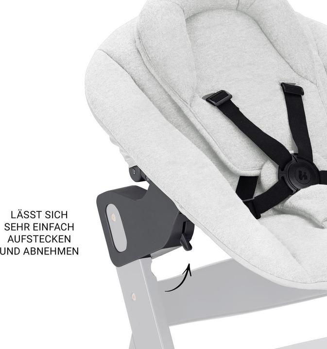 Produktbild Hauck Hochstühle Beta Plus White 5-tlg. Newborn Set - Hochstuhl (Hochstuhl)