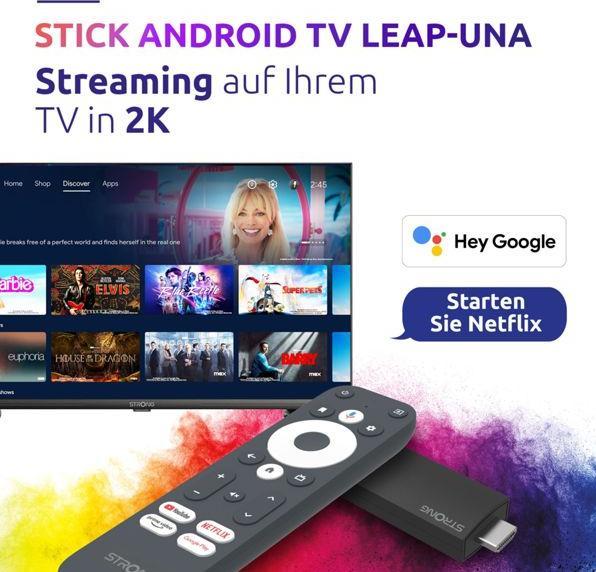 Actual product image Strong LEAP-UNA Android TV (1 GB, Android 11)