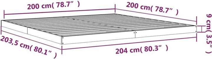 Produktbild VidaXL Burr (200 x 200 cm)