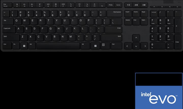 Produktbild Lenovo TAS wireless - Professional Rechargeable Keyboard (DE, Kabelgebunden)